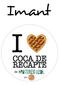 POSTUIMANT I LOVE COCA DE RECAPTE