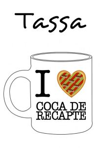 POSTUTASSA I LOVE COCA DE RECAPTE